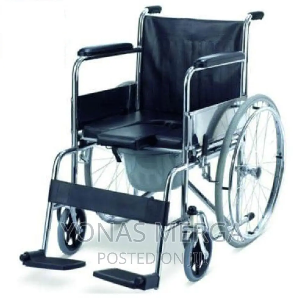Shower Wheelchair MECWC02 Wheelchair With Seat Lift Commode