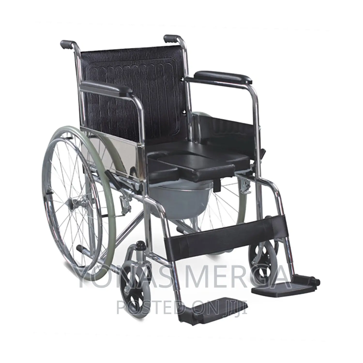 Shower Wheelchair MECWC02 Wheelchair With Seat Lift Commode