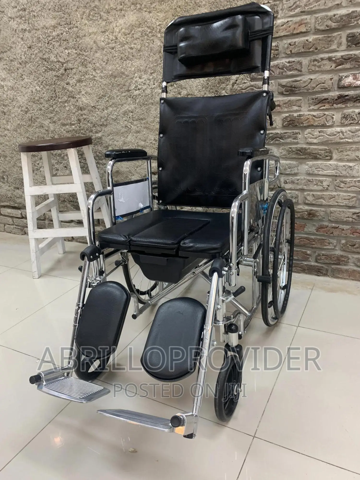 Recline Wheelchair,Super Lightweight,Toilet Wheelchair=Used