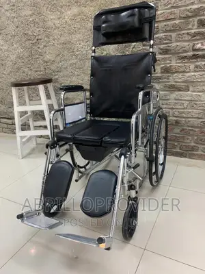 Recline Wheelchair,Super Lightweight,Toilet Wheelchair=Used