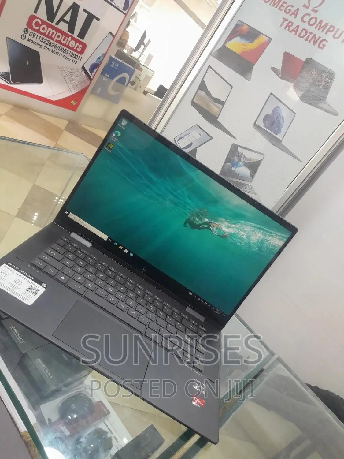 New Laptop HP Envy X360 16GB AMD Ryzen 5 SSD 512GB