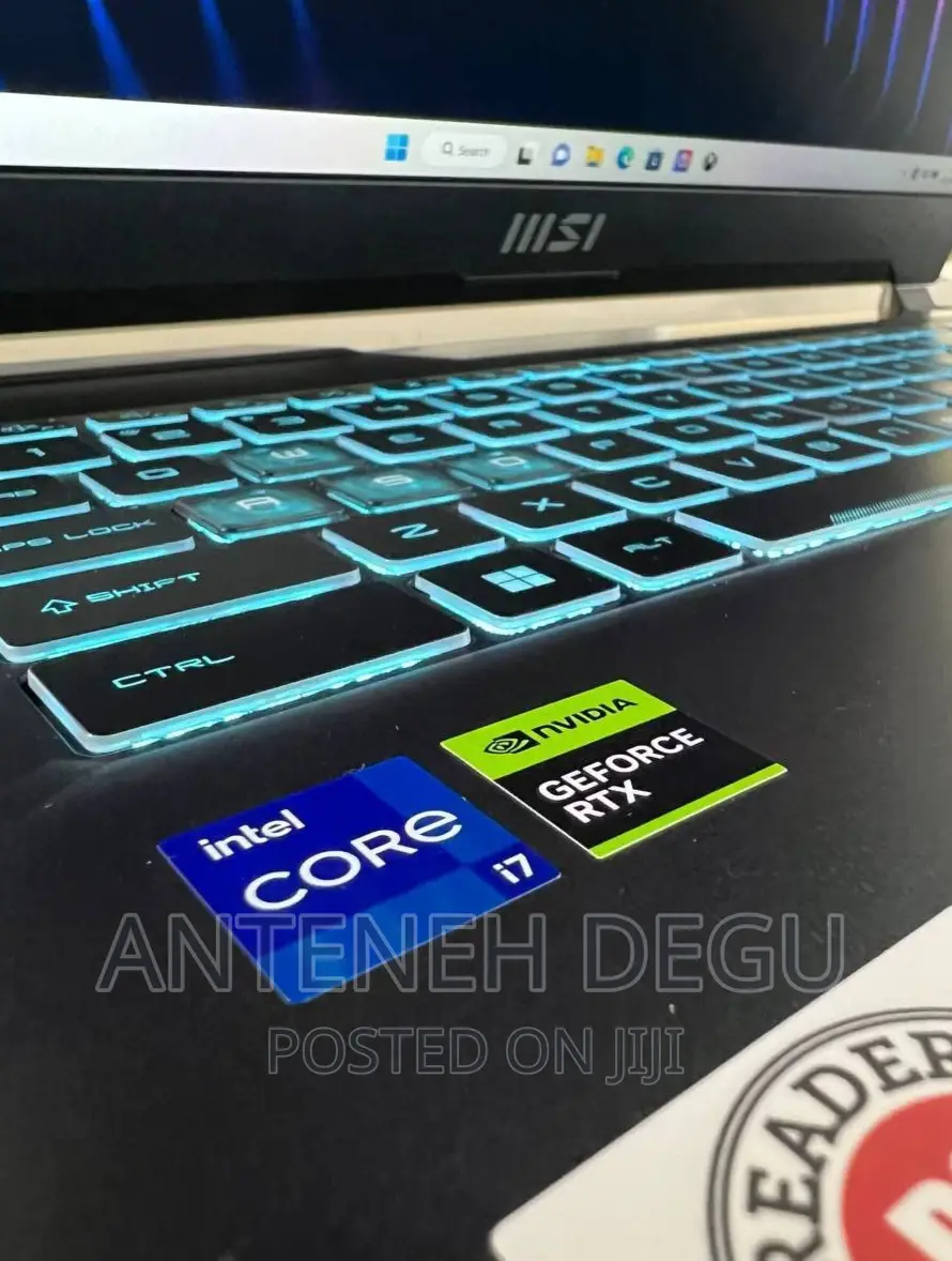New Laptop MSI Katana GF66 16GB Intel Core I7 SSD 512GB