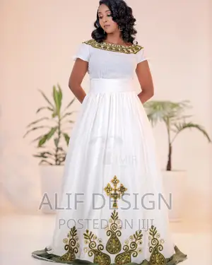 Photo - Traditional Clothes የባህል ልብስ Habesha Kemis ሀበሻ ቀሚስ