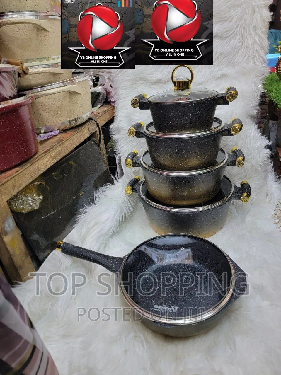 Vmigo Best Granite Cookware ግራናይት ድስት