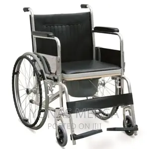 Wheelchair Seat Panel»Removable Plastic Commode/Lid»Wheels