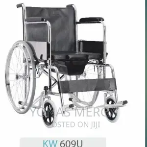 Folding Wheelchair, Seat Width: Standard/Pre-Defined Quality