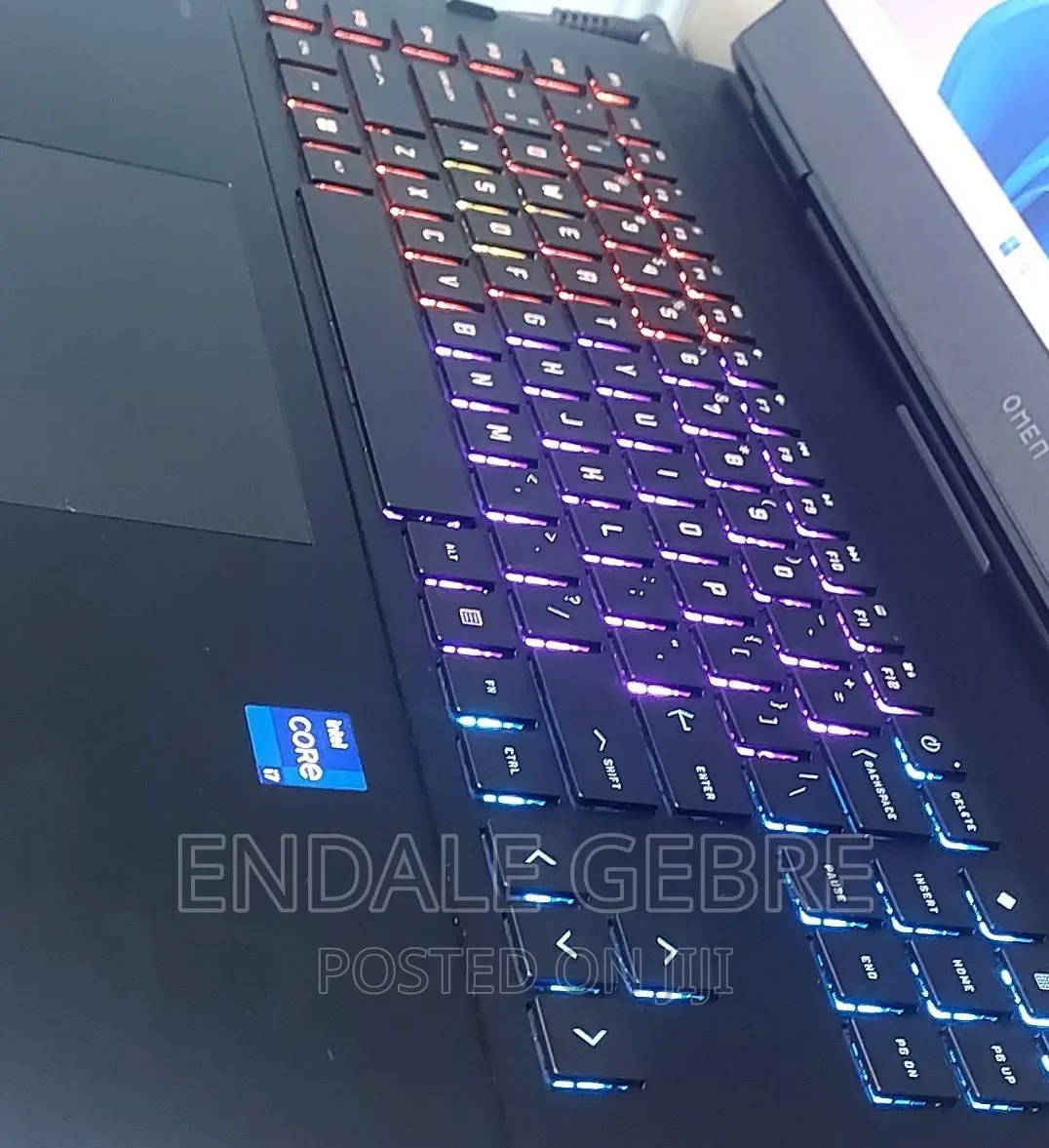 New Laptop HP Omen 17 16GB Intel Core I7 SSD 1T