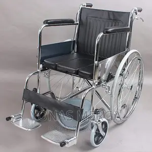 Assure Chrome Standard Wheel Chair 18"With Mag Wheel Ar-0100