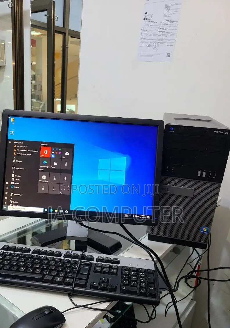 New Desktop Computer Dell OptiPlex 3010 4GB Intel Core I5 HDD 500GB