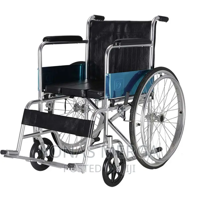 Toilet_wheelchair Both Side Hand Operated Zinc Plated Brakes