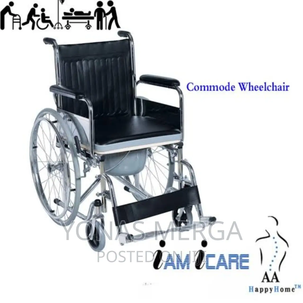 New Commode Wheel Chair Is a Versatile Convenient Solution