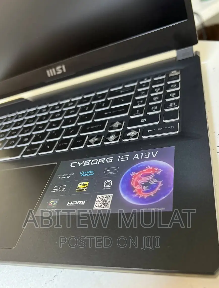 New Laptop MSI MSI Sword 15 16GB Intel Core I7 SSD 512GB