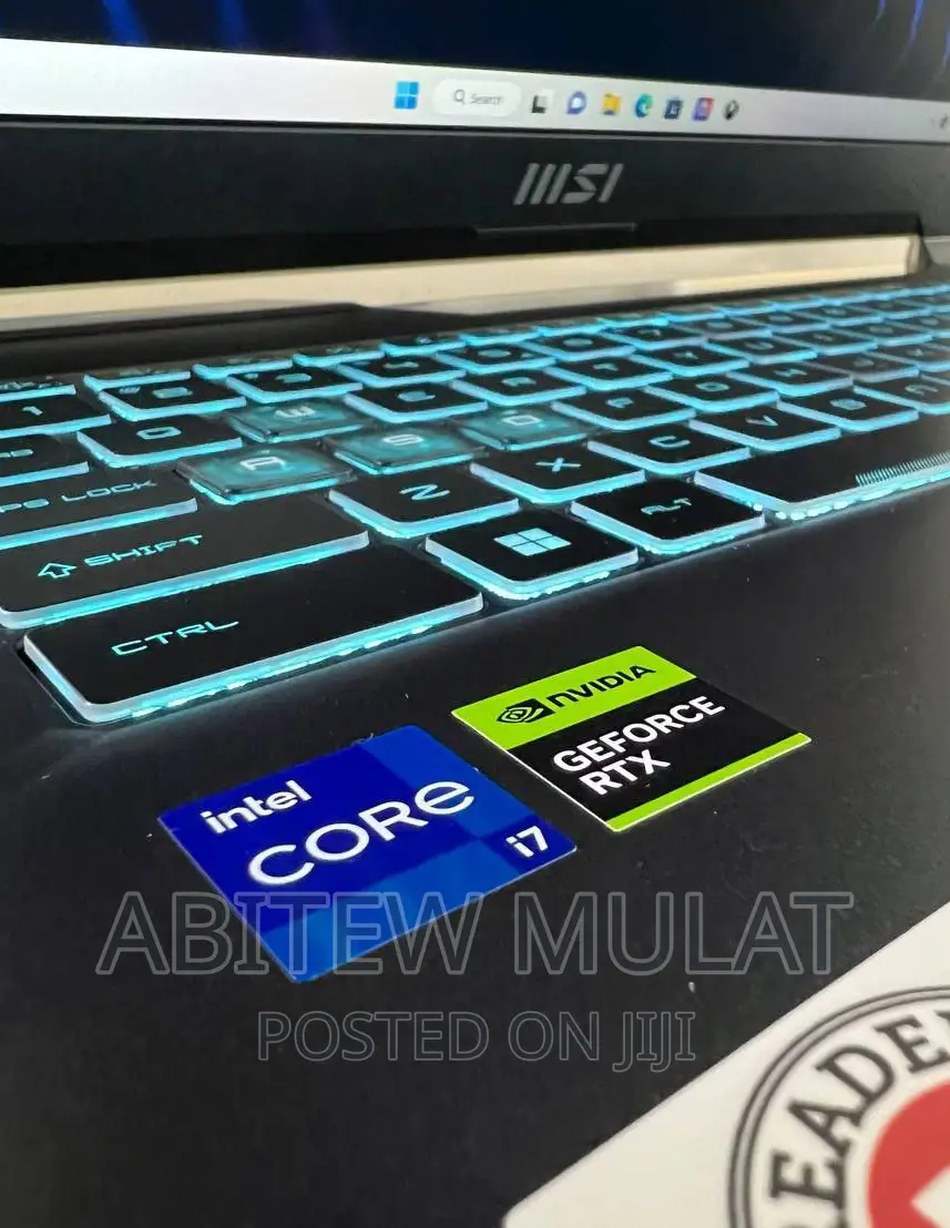 New Laptop MSI MSI Sword 15 16GB Intel Core I7 SSD 512GB