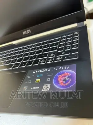 New Laptop MSI MSI Sword 15 16GB Intel Core I7 SSD 512GB