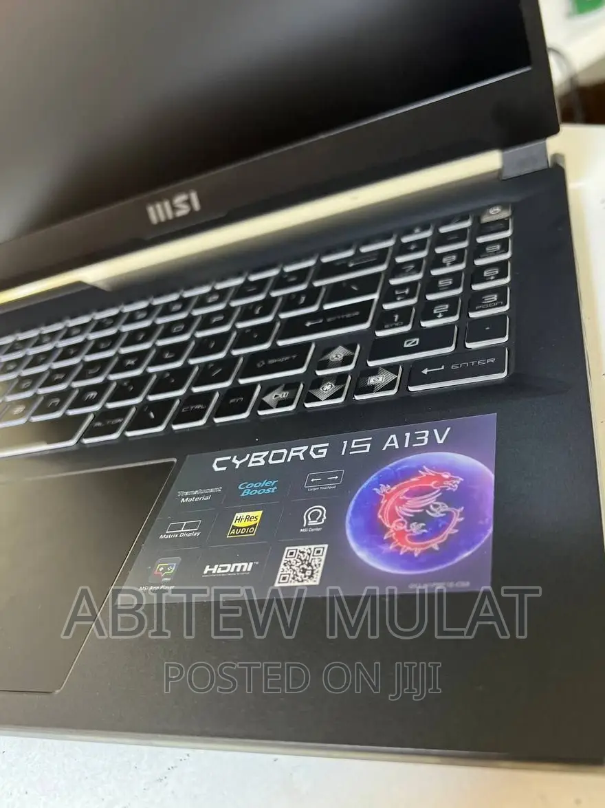 New Laptop MSI MSI Sword 15 16GB Intel Core I7 SSD 512GB