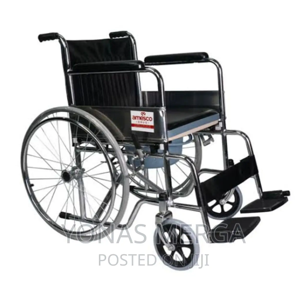 Toilet Wheelchair for Daily Use or Occasional Assistance