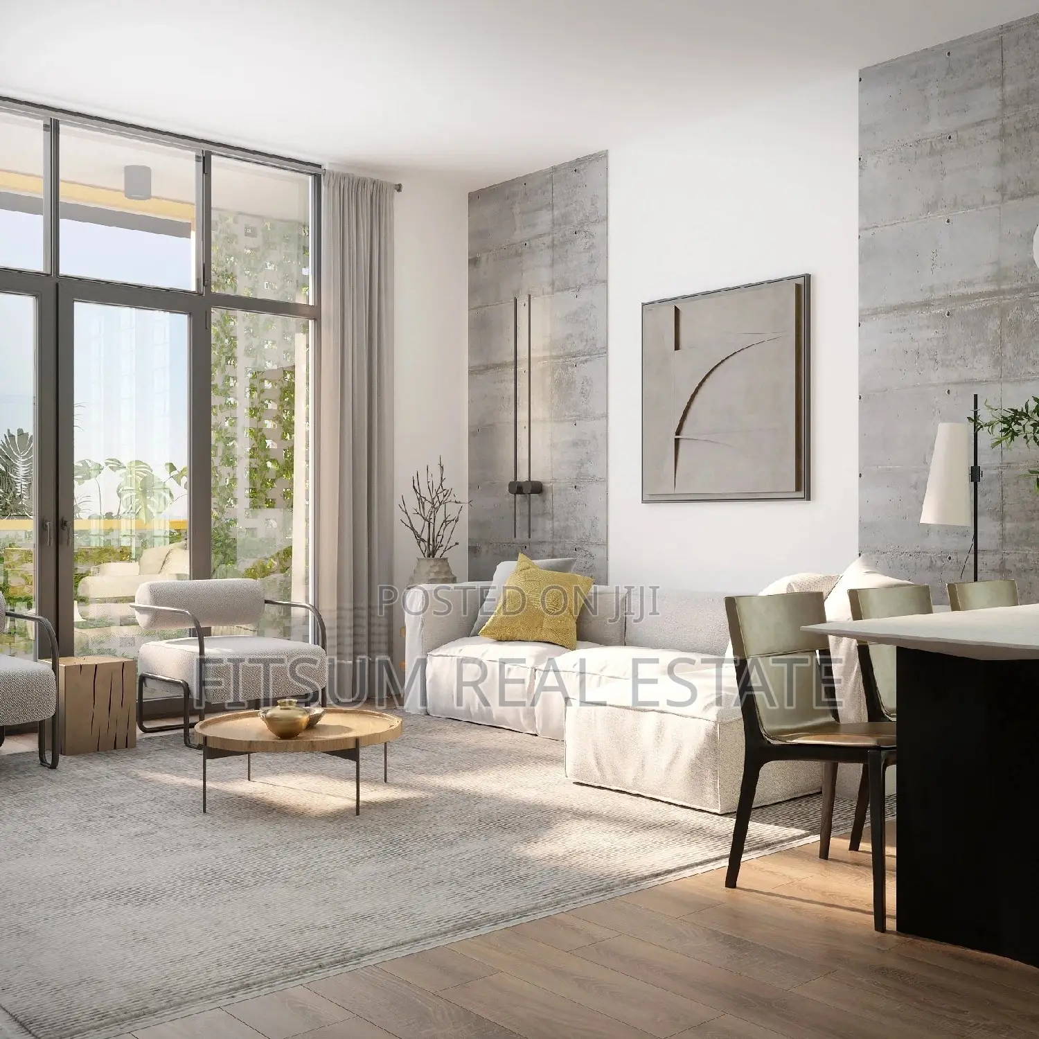 Furnished 2bdrm Apartment in Central Plaza Addis, Kirkos for sale