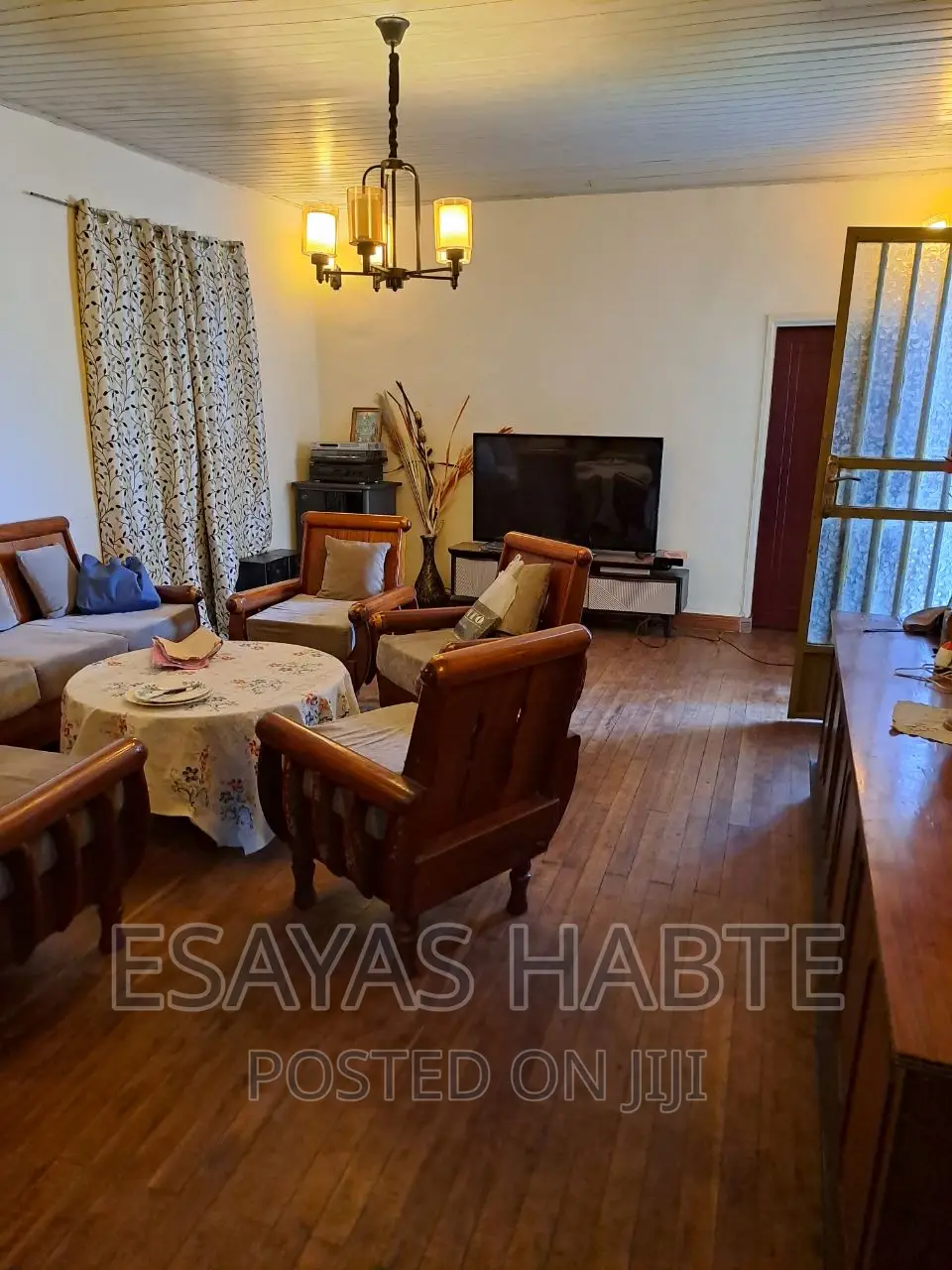 Furnished 3bdrm House in Yeka for rent