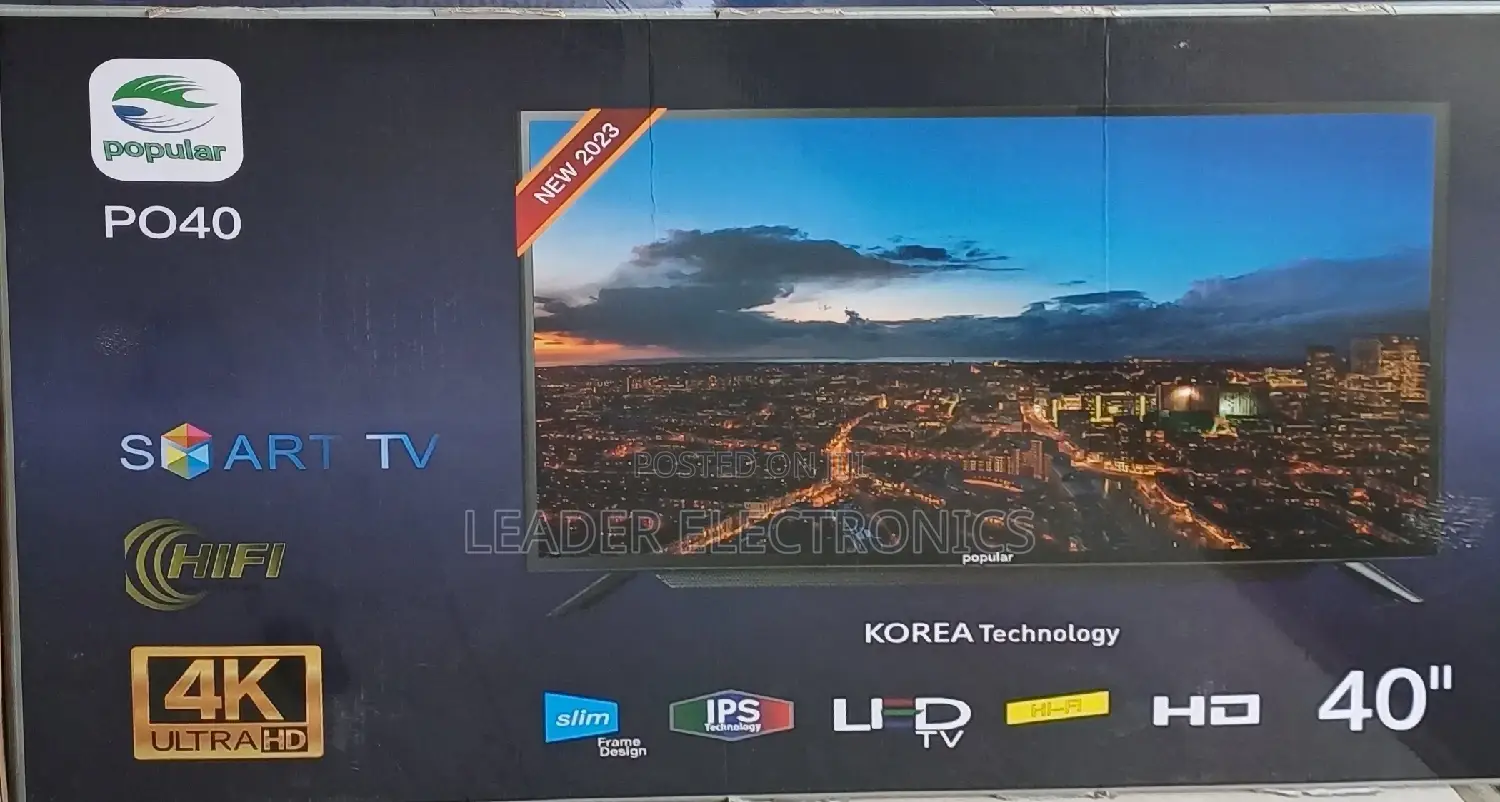 Popular Tv 40 Inch Smart Android Tv