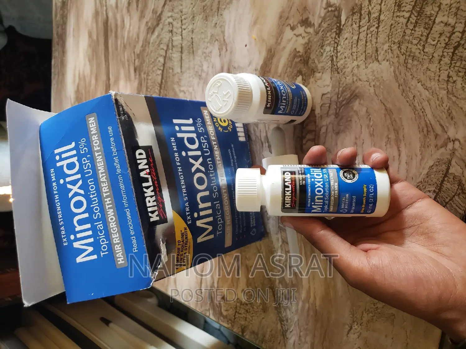 Minoxidil and Derma Roller