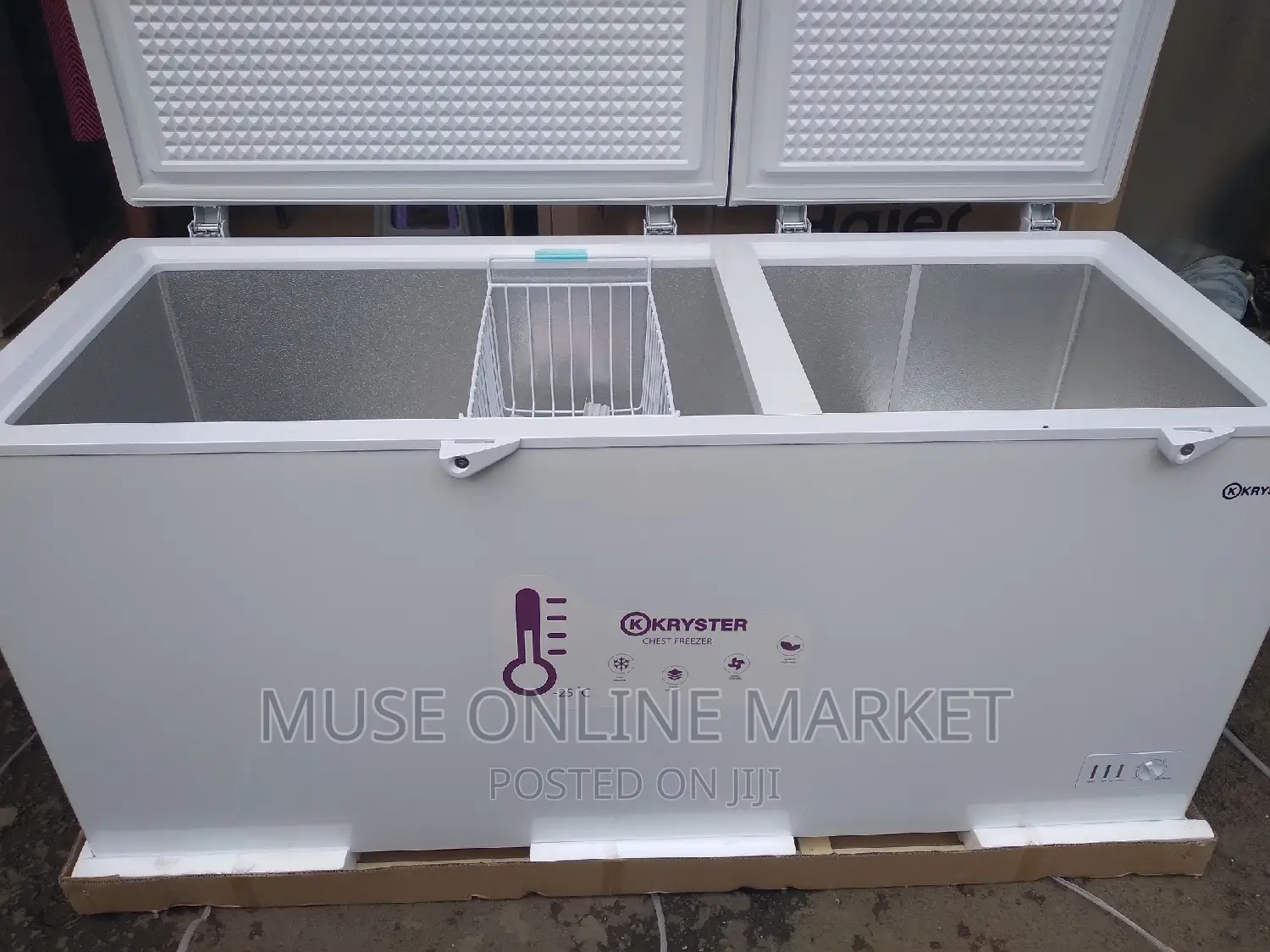 Krisper 610 Two Door Deep Freezer