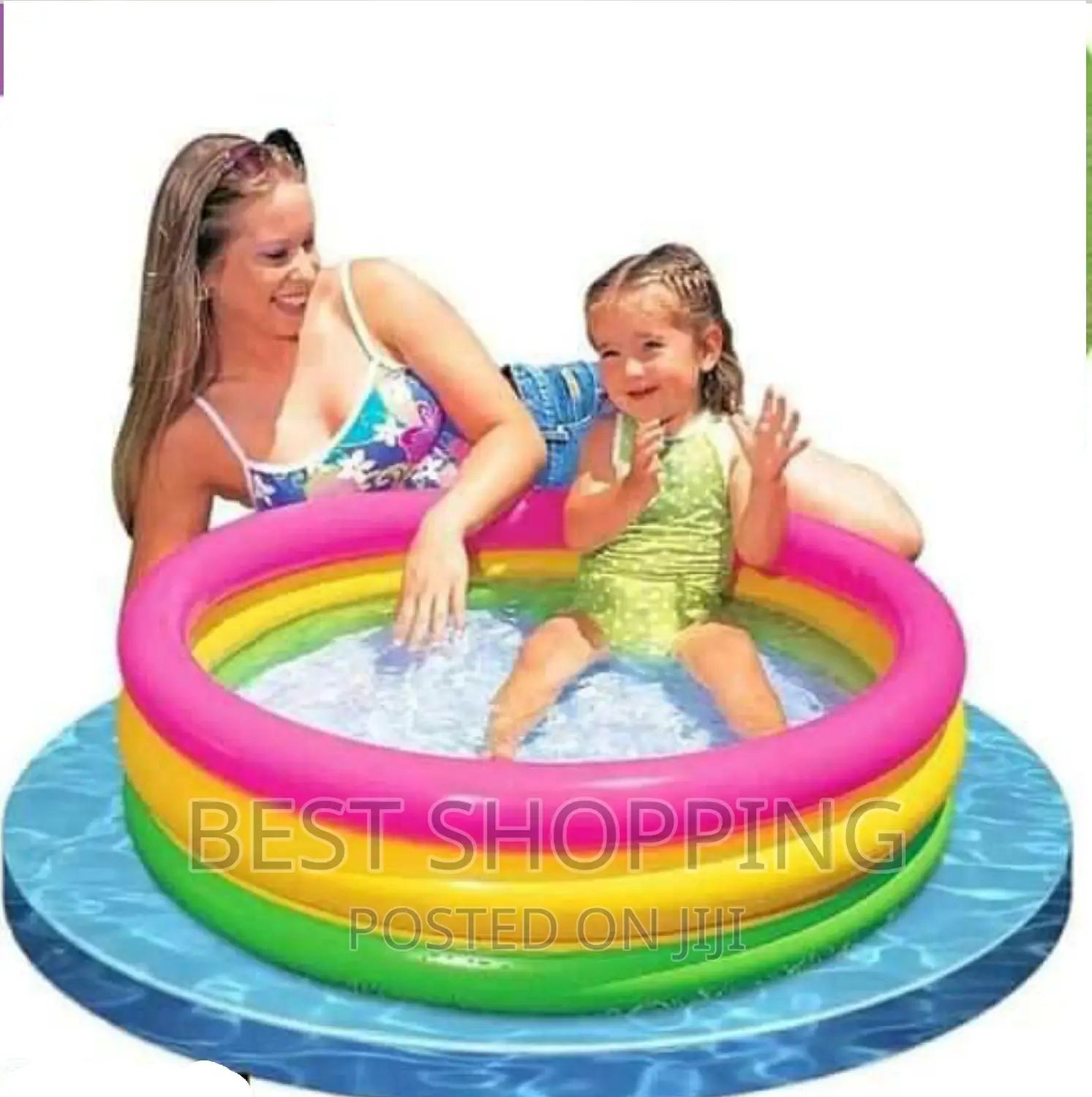 Ring Pool Plastic Inflatable የልጆች መዋኛ ገንዳ