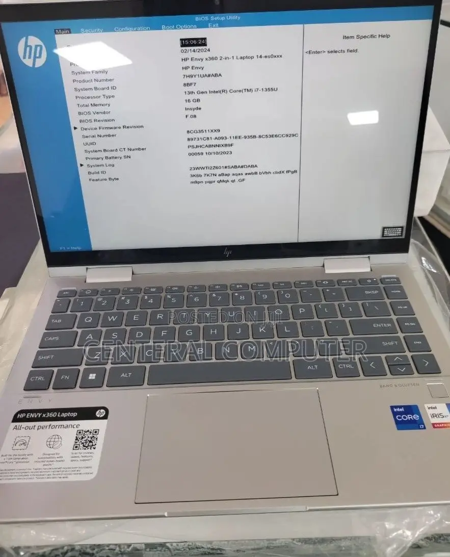 New Laptop HP 16GB Intel Core I7 SSD 1T