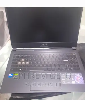 New Laptop MSI GE66 Raider 16GB Intel Core I7 SSD 512GB