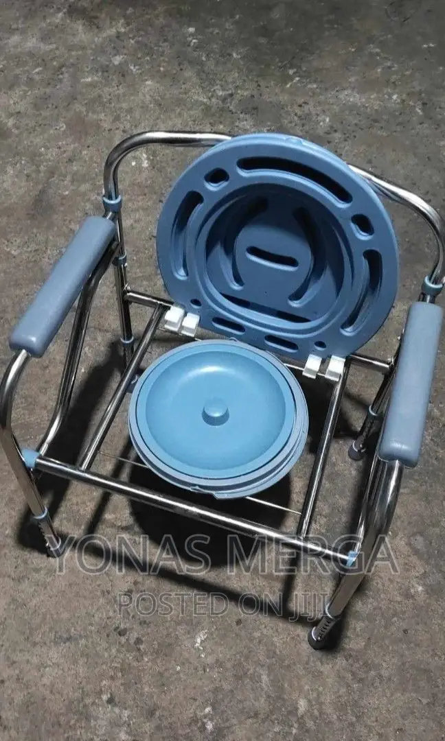 Commode Wheelchair,Standard Who Needs Help Going to Toilet