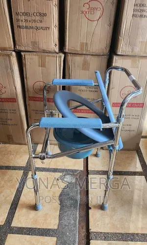 Commode Wheelchair,Standard Who Needs Help Going to Toilet