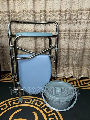 Photo - Commode Chair Cushion Seat Cover/(Still in Plastic Cover)