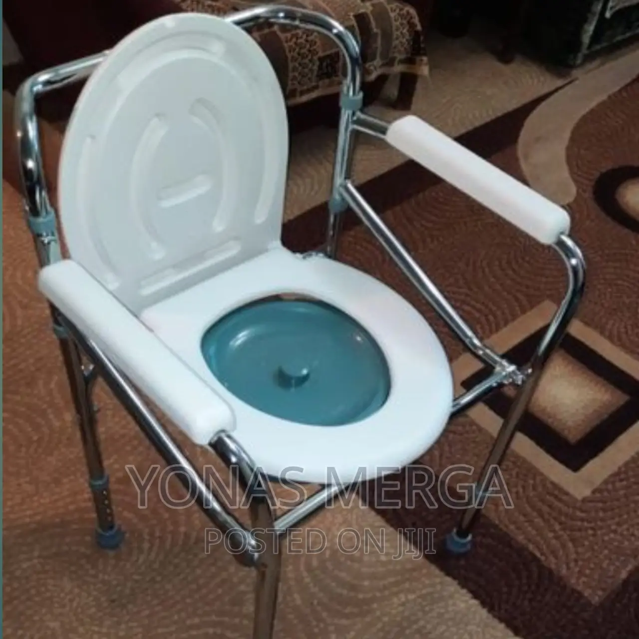 ALUMINIUM Plastic FOLDING COMMODE Bathroom, Daily Living