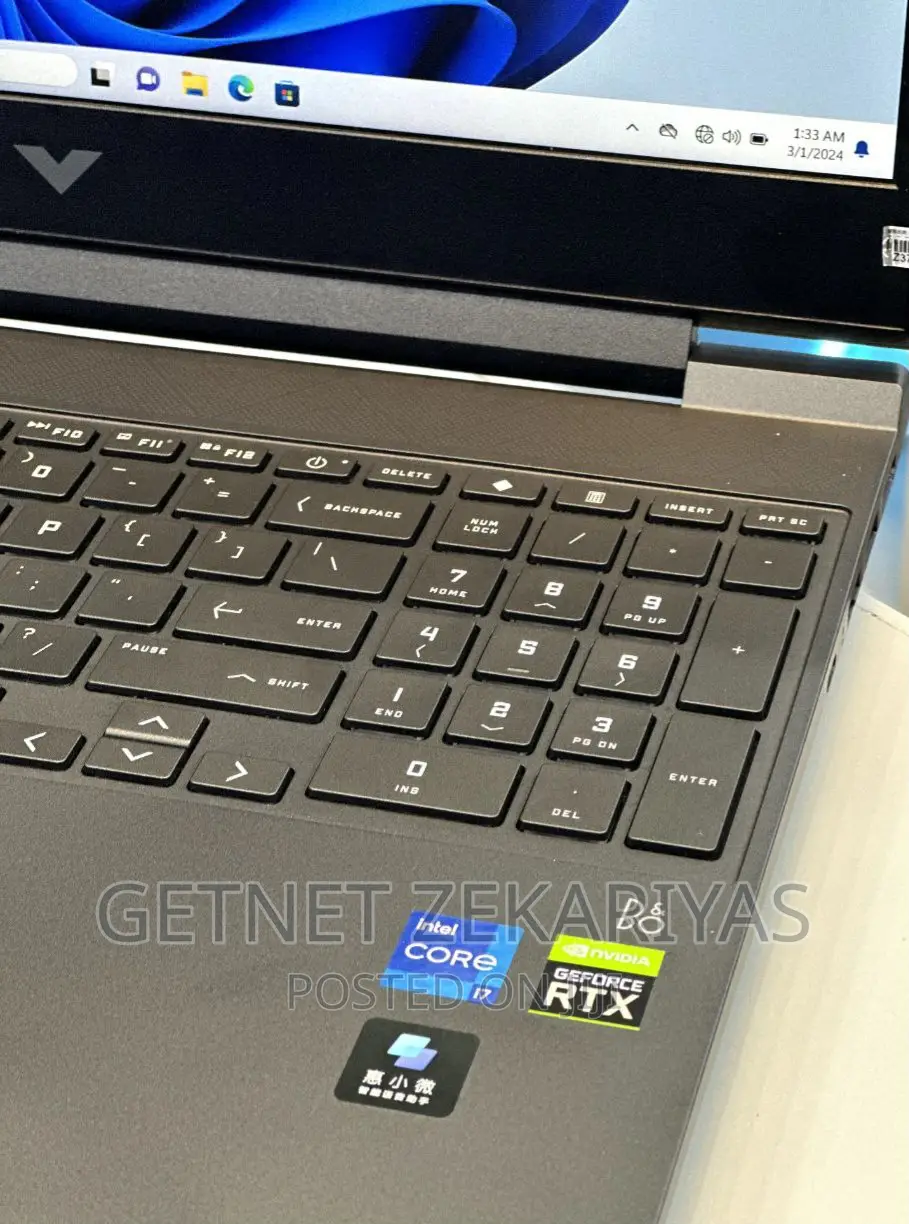 New Laptop HP Victus 15 16GB Intel Core I7 SSD 512GB