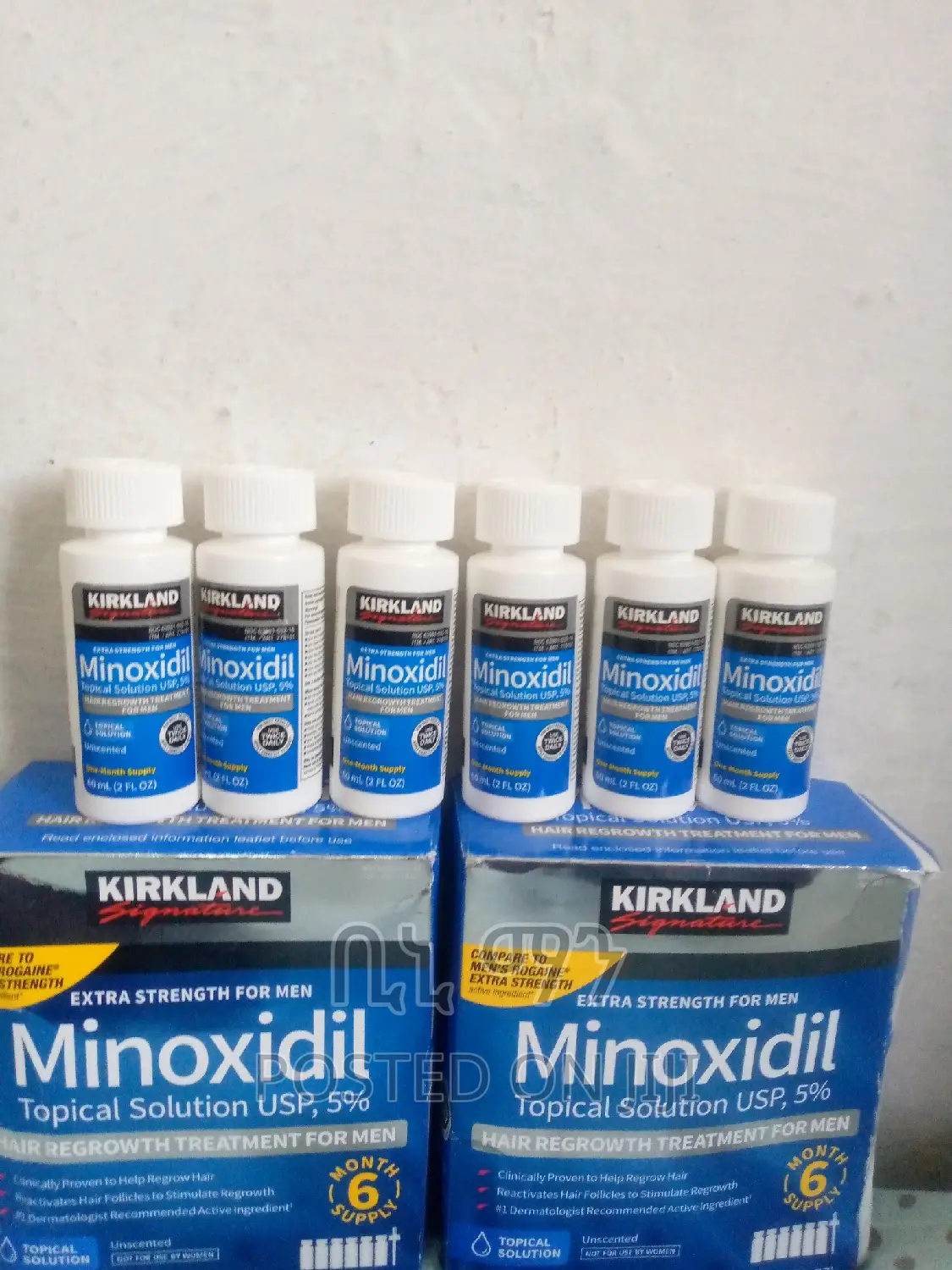 Original Minoxidil 5% Improvid From Usa and Israel
