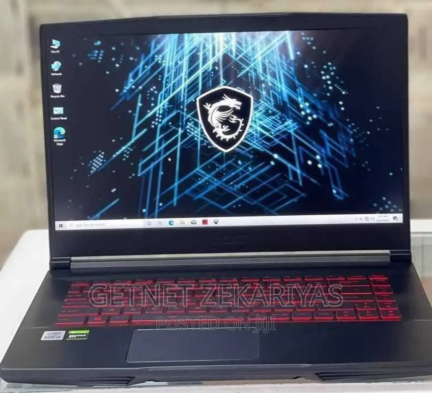 New Laptop MSI GF63 8GB Intel Core I5 SSD 512GB