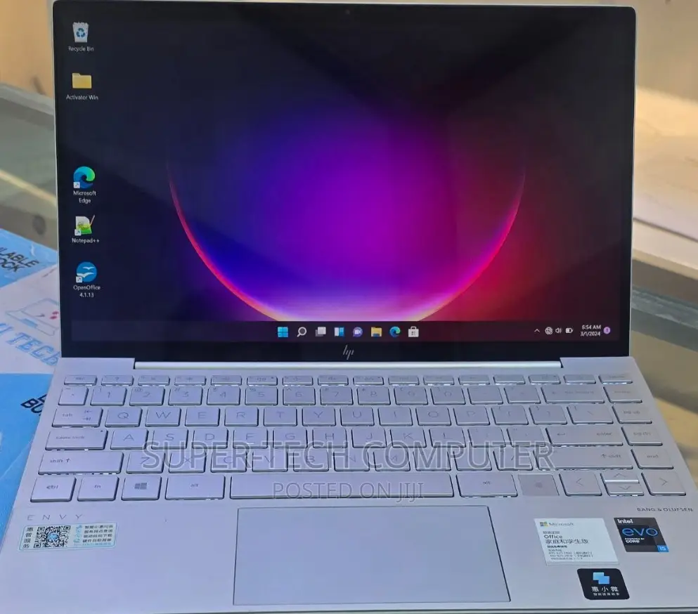 New Laptop HP Envy 15 16GB Intel Core I5 SSD 512GB