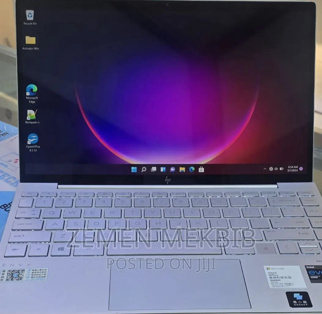 New Laptop HP 16GB Intel Core I5 SSD 512GB