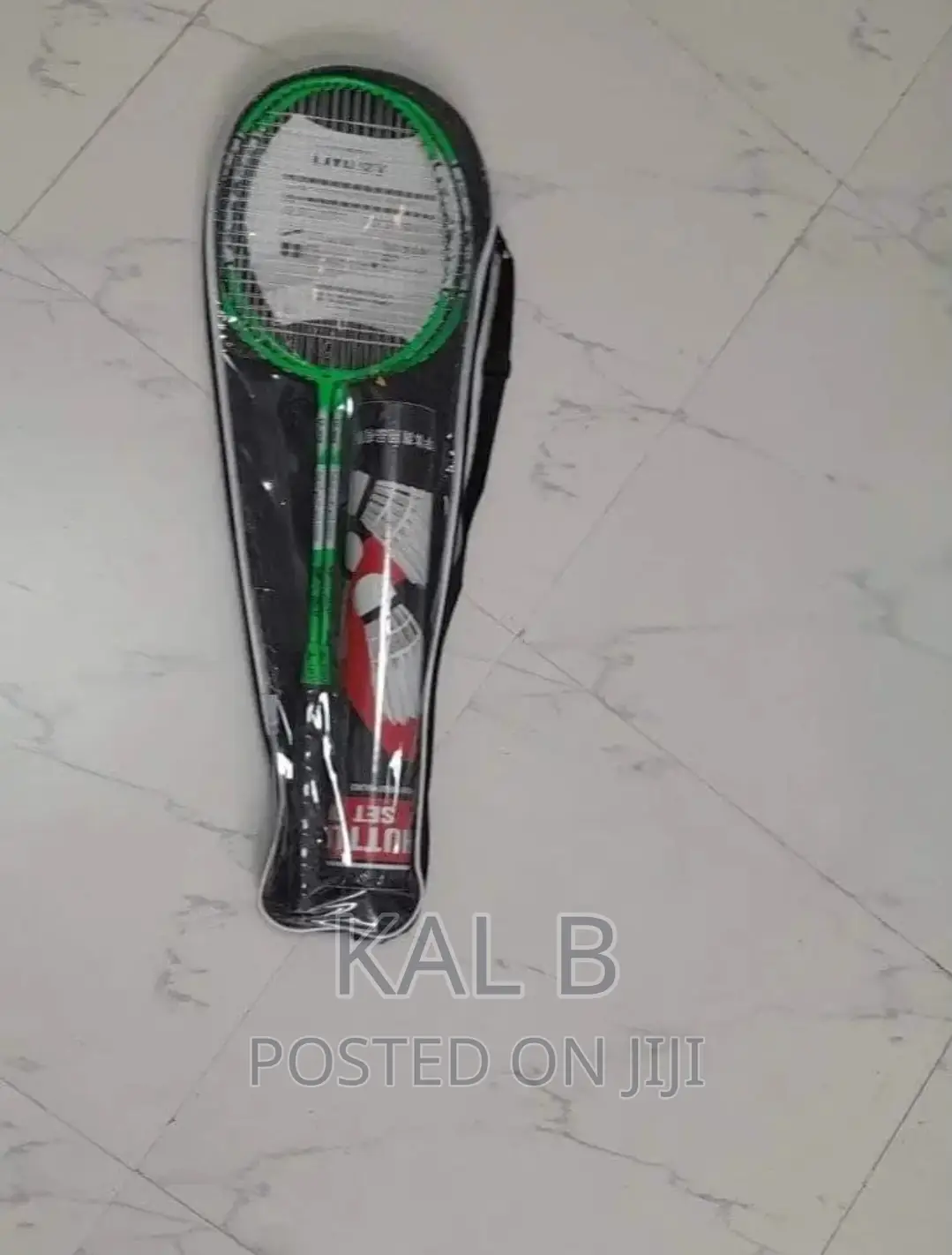 Badminton With Racket