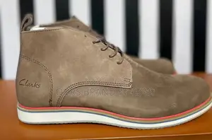 Quality Clark's Pure Leather England Ankle Boots Shoes