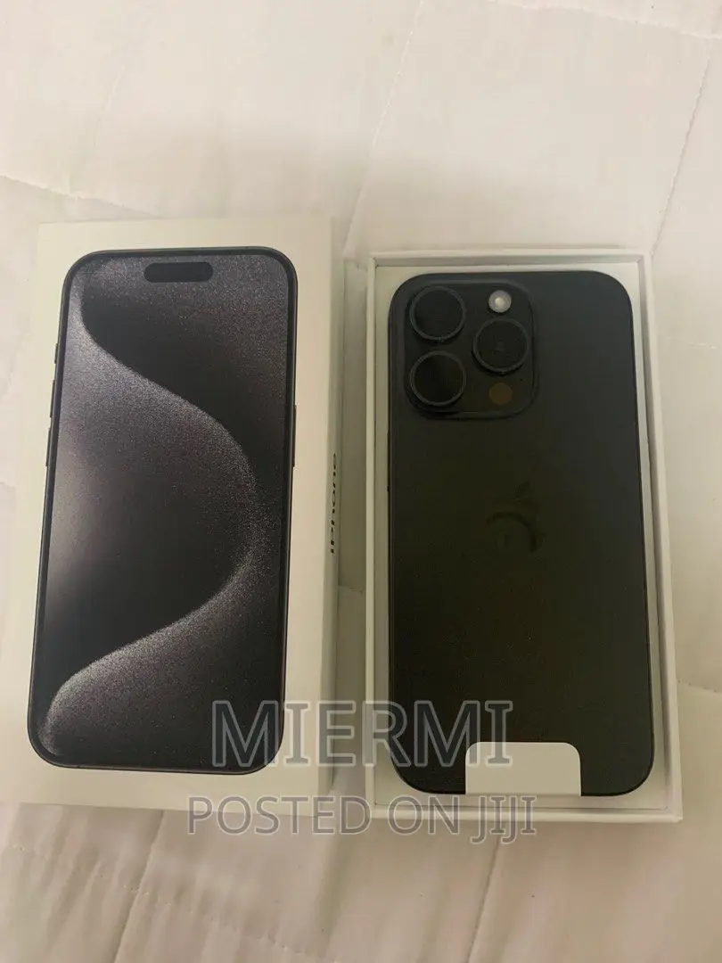 New Apple iPhone 15 Pro 128 GB Black