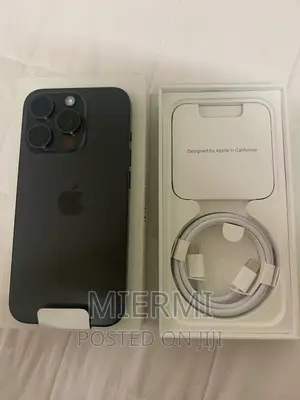 New Apple iPhone 15 Pro 128 GB Black