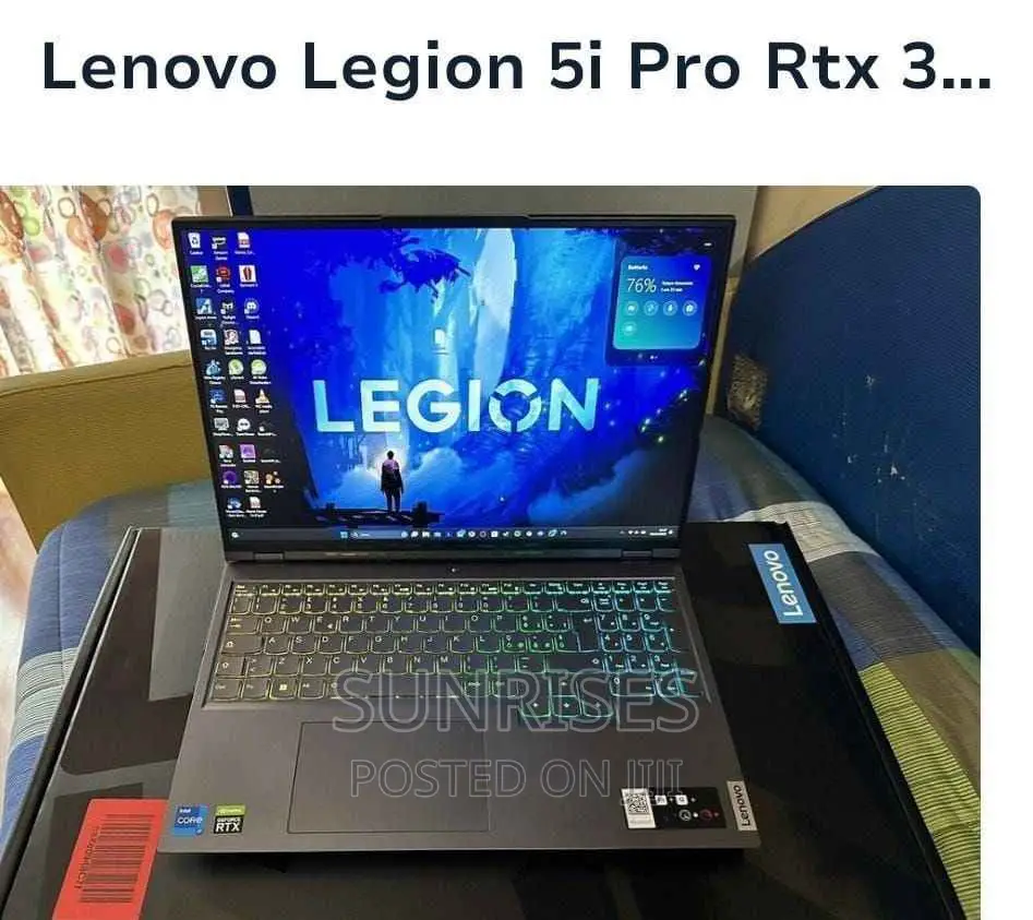 New Laptop Lenovo Legion 5 32GB Intel Core I7 SSD 1T