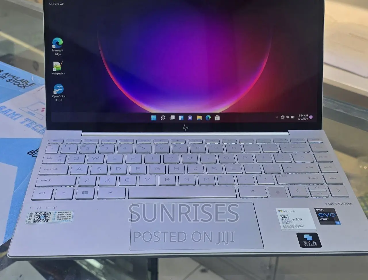 New Laptop HP Envy 4 16GB Intel Core I5 SSD 512GB