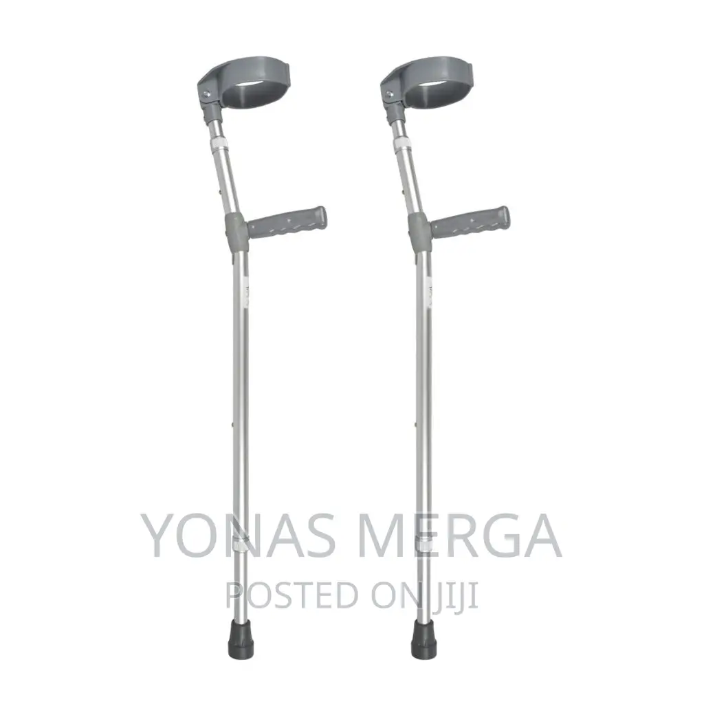 Lightweight Walking Forearm Crutches, Tall Adult, 1 Pair