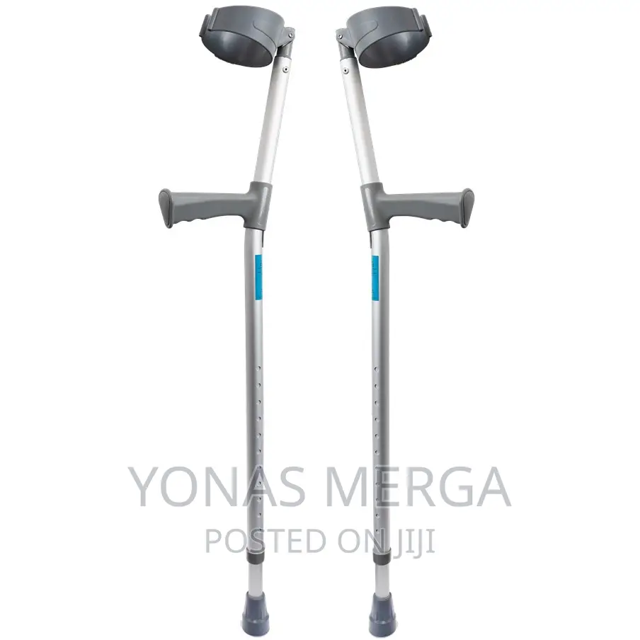 Crutches(Pair)Adjustable Arm Cuff Crutch Walker,Lightweight