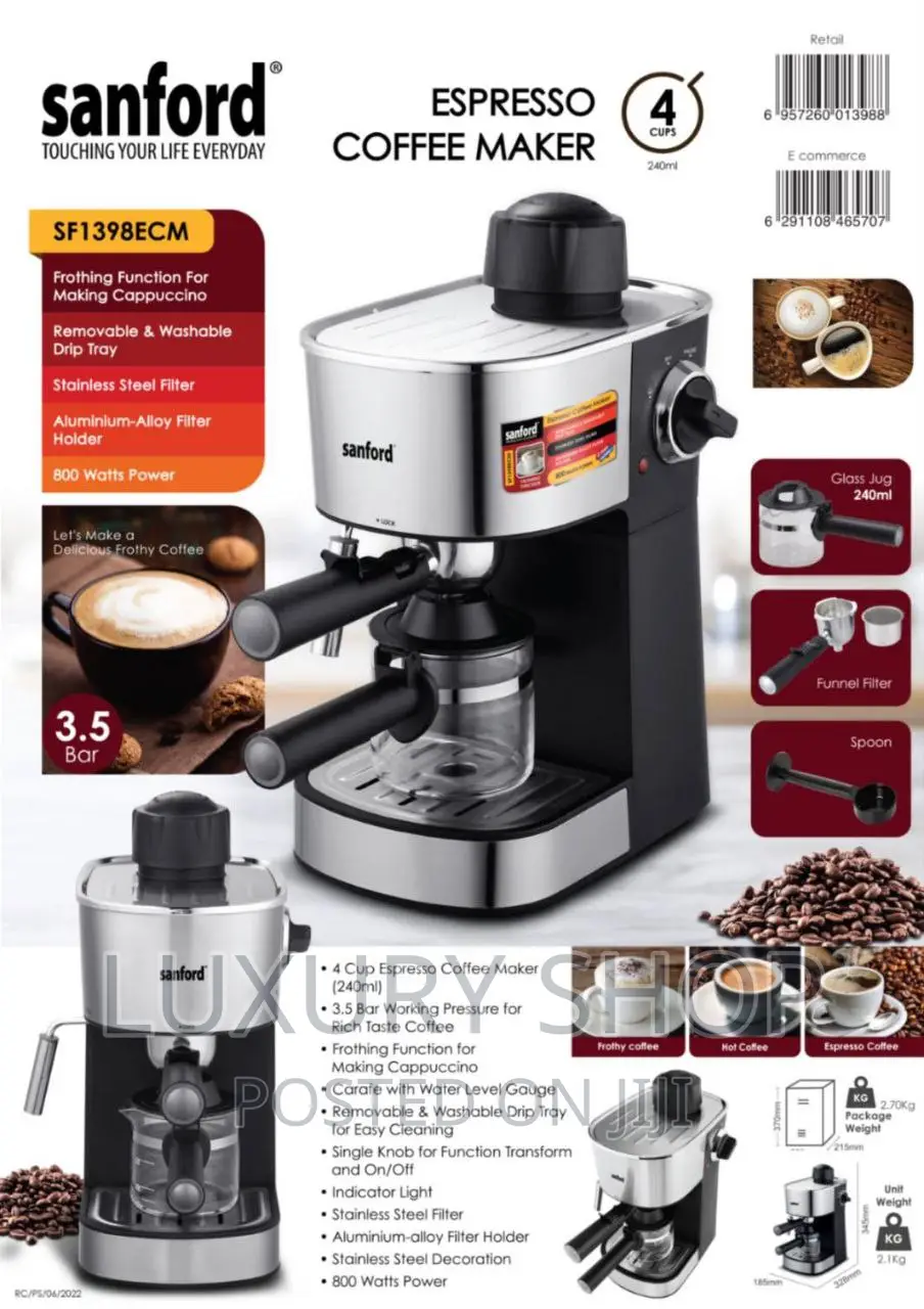 Sanford Espresso Coffee Maker