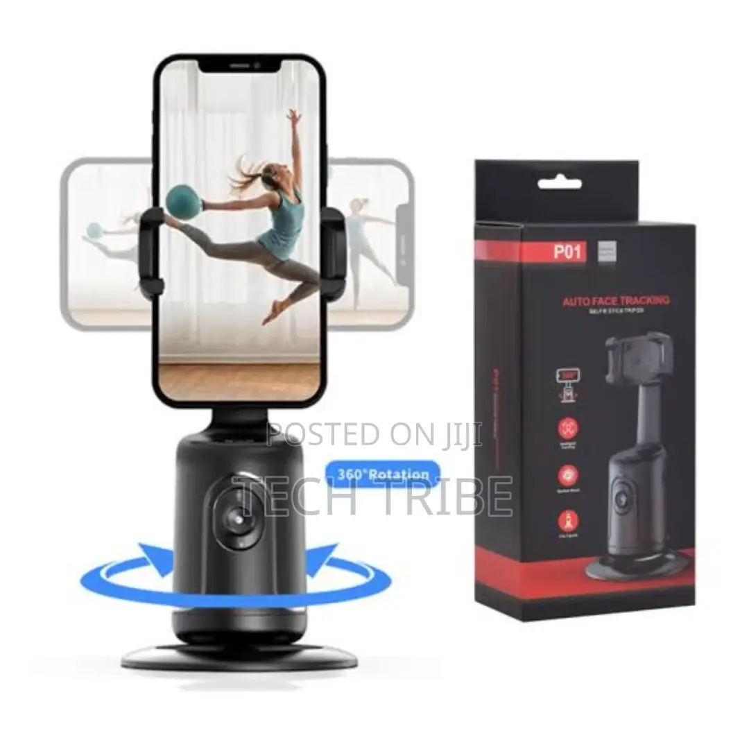 Auto Face Tracking Tripod 360° Rotation With Free Delivery