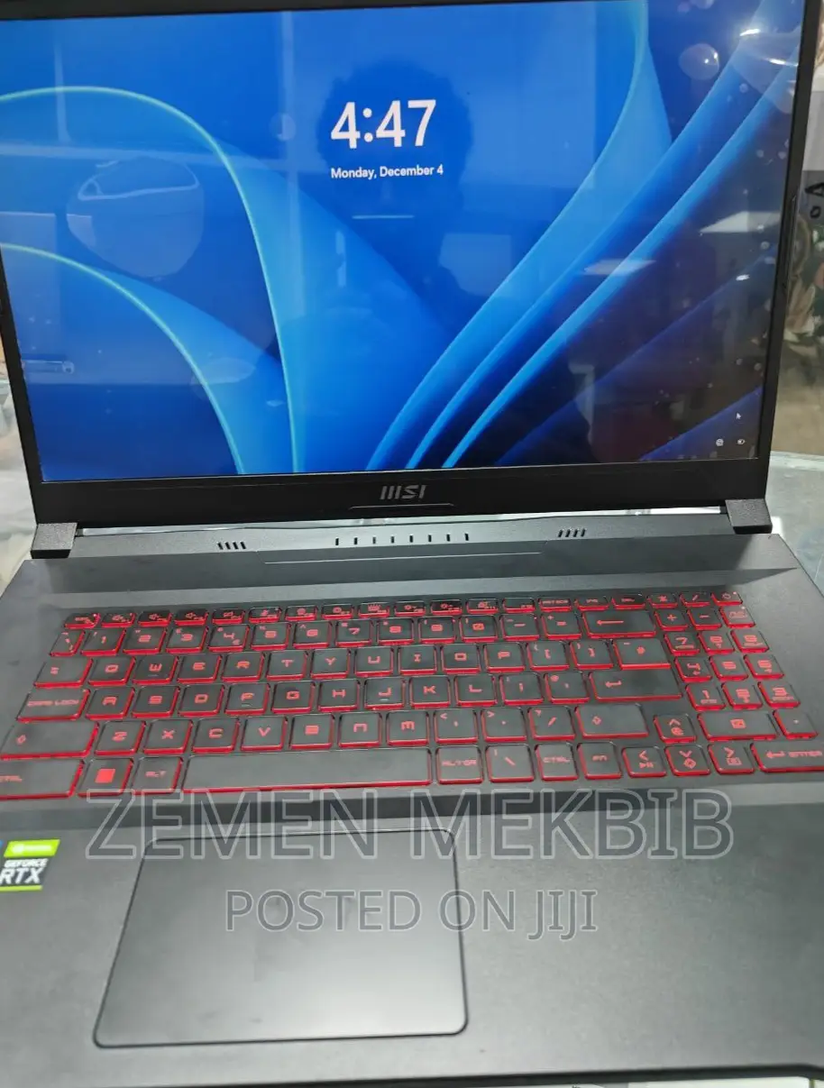 New Laptop MSI GF63 16GB Intel Core I7 SSD 512GB