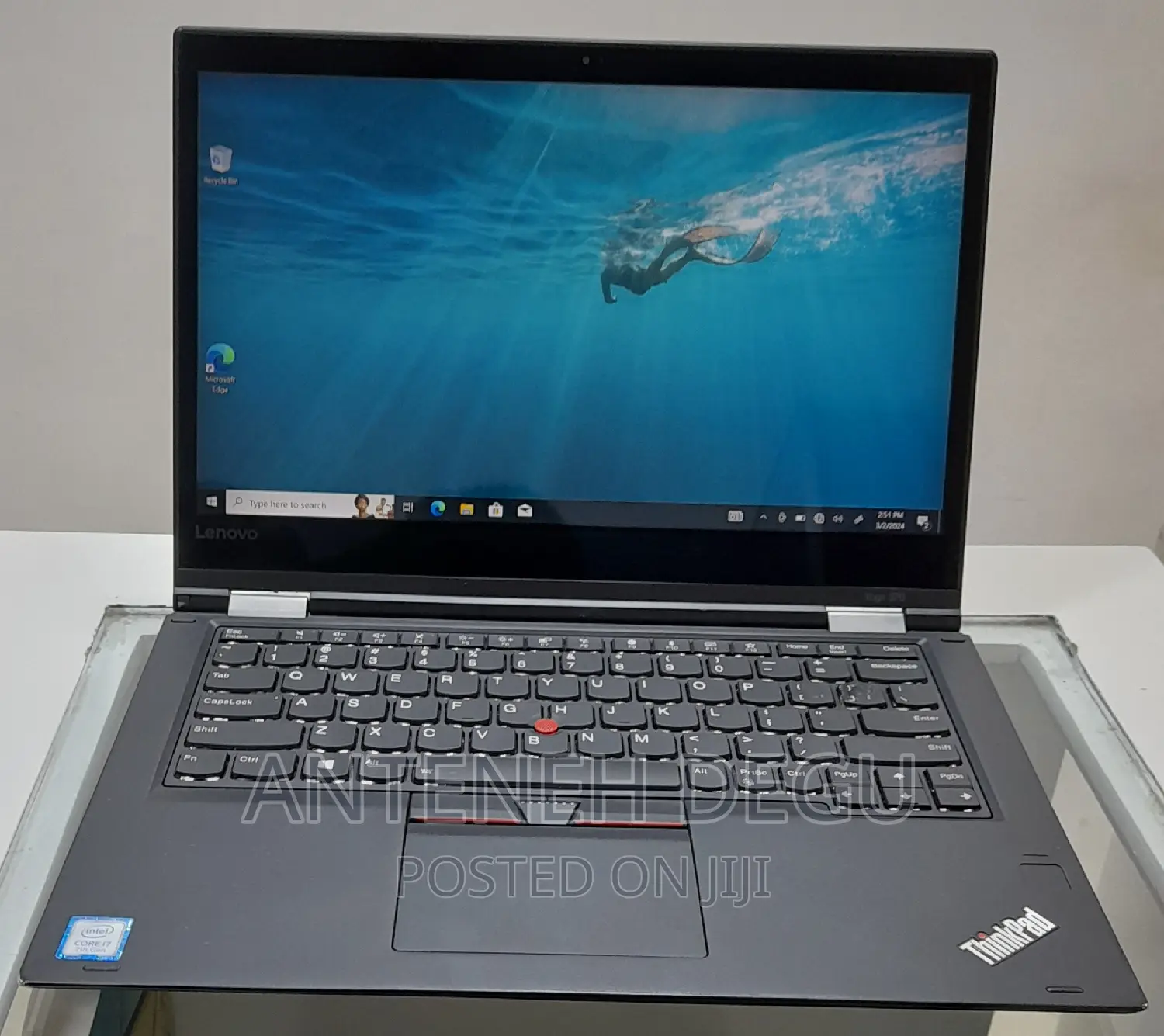 New Laptop Lenovo ThinkPad Yoga 16GB Intel Core I7 SSD 512GB
