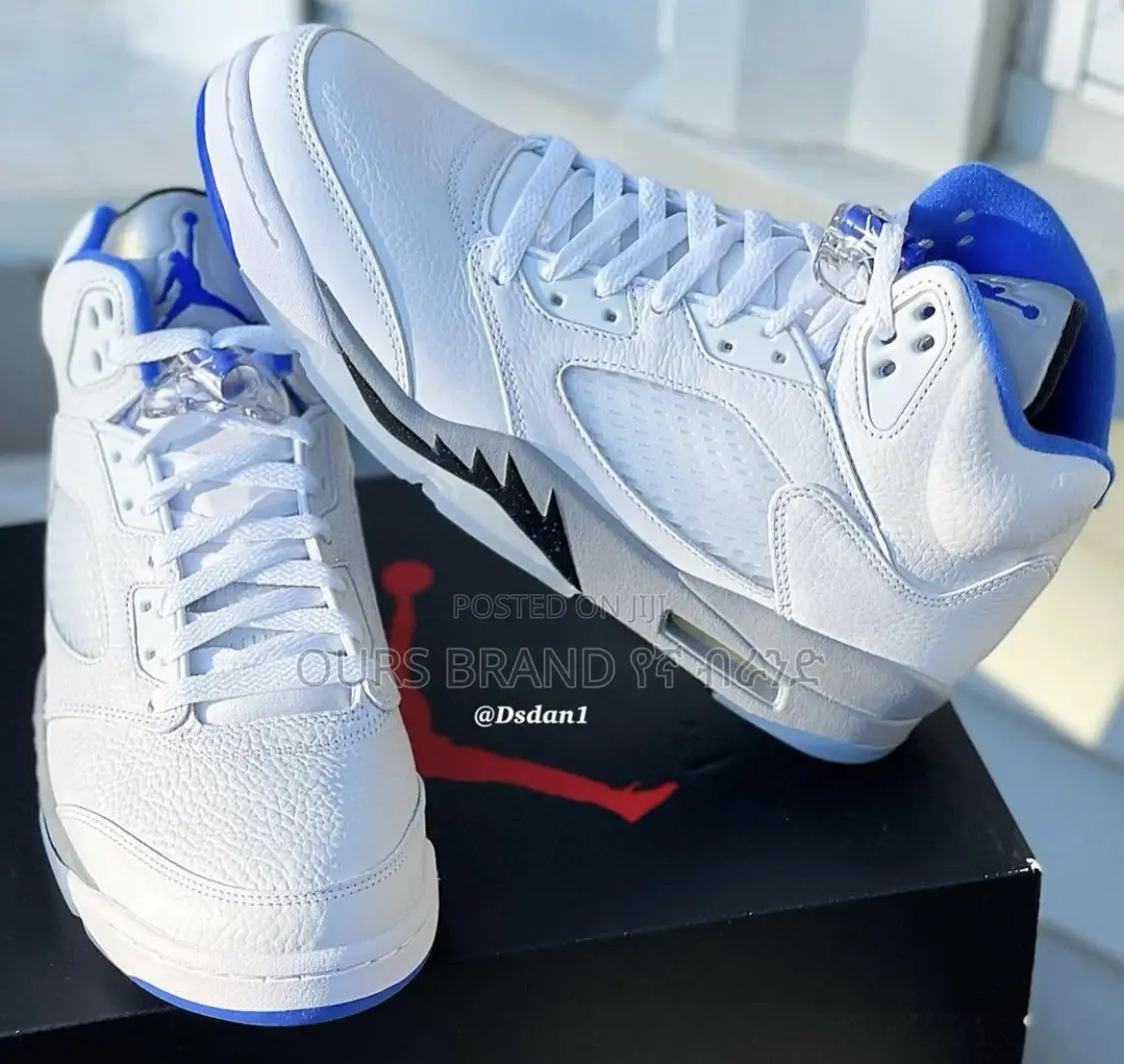 Premium Quality Air Jordan 5 “Stealth 2.0” (Hyper Royal)